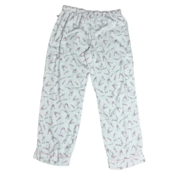 Victoria’s Secret Pink Champagne Print Pajama Set - Size M - Picture 6 of 7